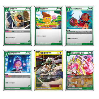 Bộ Thẻ Trò Chơi Giao Thông cookie run braverse new tcg starter cookie
