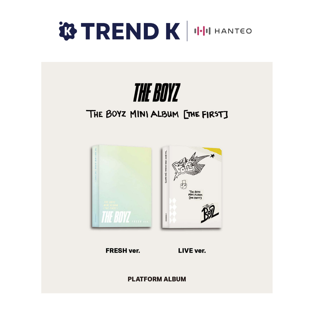 THE BOYZ - DEBUT ALBUM [THE FIRST] [Platform Ver.] | Shopee Việt Nam