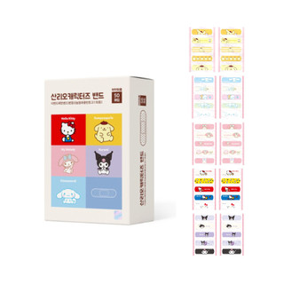 Sanrio Nhân vật Hello Kitty Cinnamoroll Pompompurin Kuromi Band Aid Plasters Hàn Quốc chính hãng