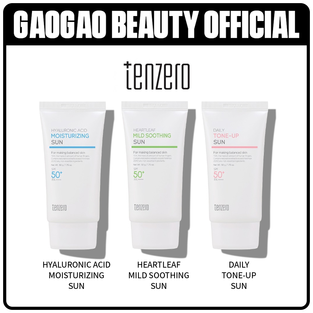 [ TENZERO ] HYALURONIC ACID MOISTURIZING SUN SPF50+PA++++ ┃ HEARTLEAF ...