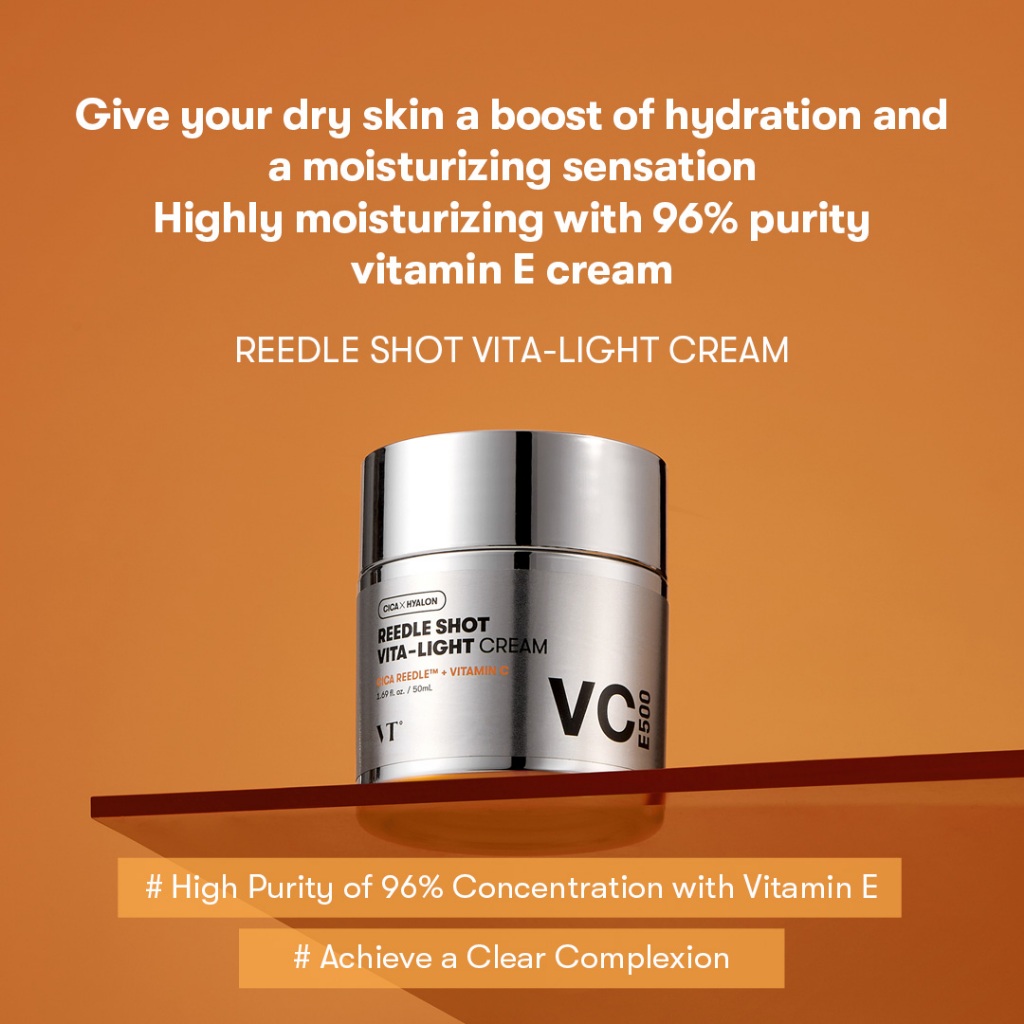 [Vt] REEDLE SHOT VITA-LIGHT Cream 50mL 500mg Vitamin E Brightening Glow Cream Dark Spot < Official Flagship>