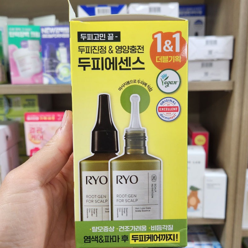 OLIVE YOUNG EDITION [Bộ] Tinh chất chăm sóc rụng tóc Rootgen (Chăm sóc da đầu Hàn Quốc, Làm đẹp Hàn Quốc, Làm đẹp K-Beauty)