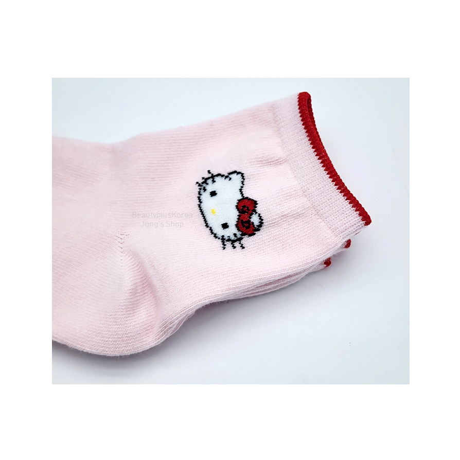 [SANRIO] KITTY / My Melody / Cinnamoroll / Pompompurin Tất trẻ em 2 đôi (AGE 4 ~ 6 / AGE 7 ~ 9)