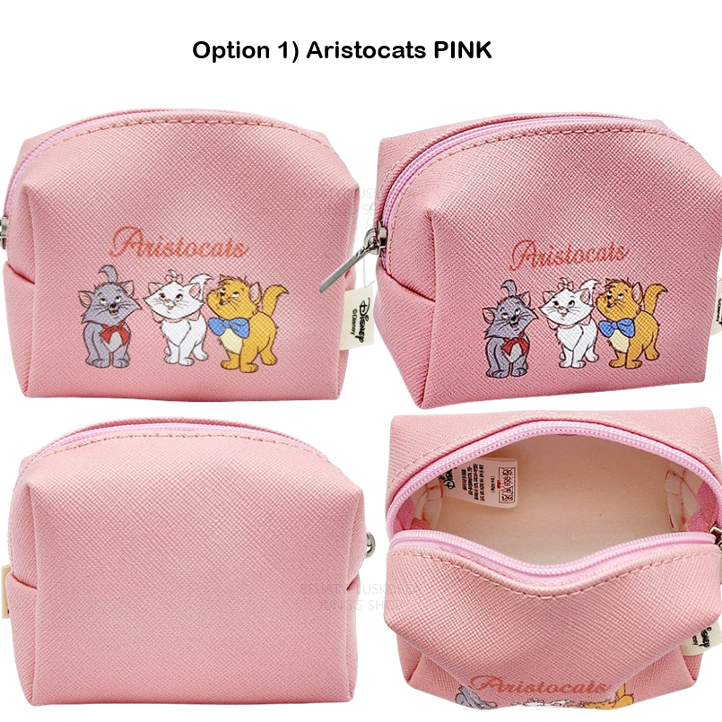Túi Đựng Tiền Xu Disney Aristocats / Dalmatians / Bambi Marie 1042229 Đồng Xu Lưu Niệm