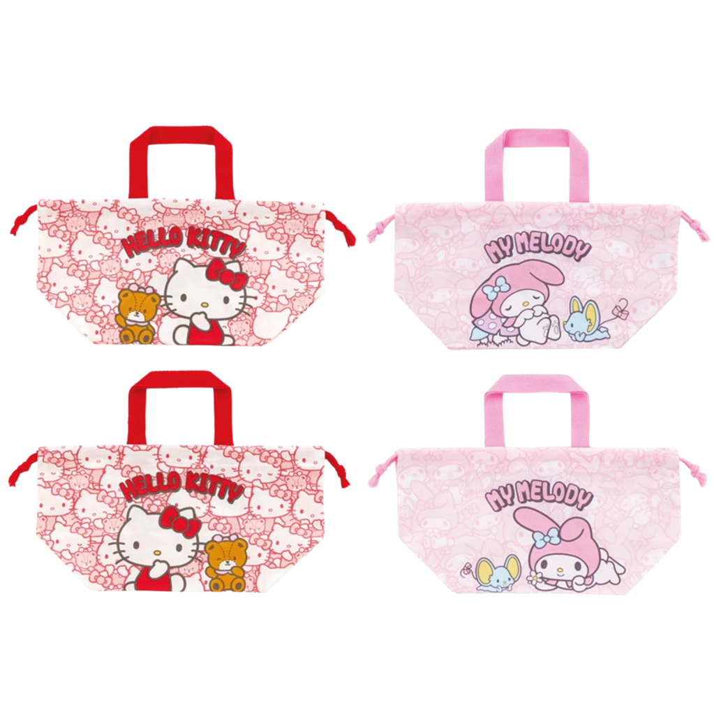 [skater] Túi Dây Rút Ăn Trưa kitty / Giai Điệu Của Tôi kb7