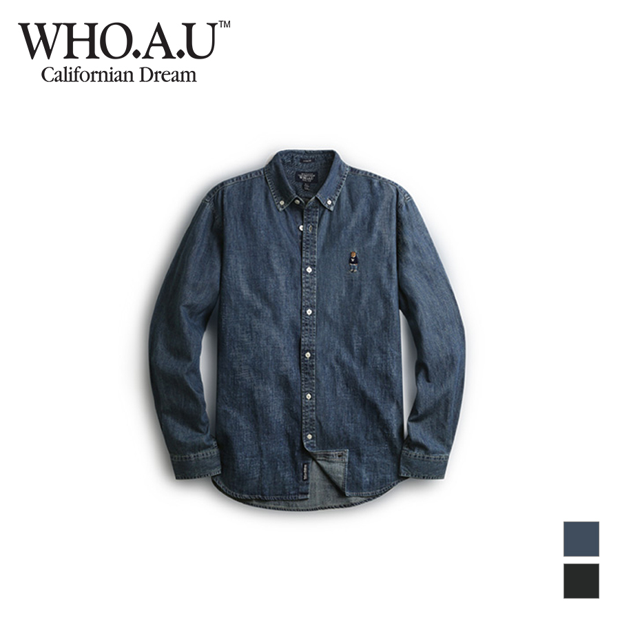 Ảnh Áo sơ mi denim WHOAU WHYJD3823U 2
