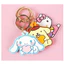 Petit Soft figure túi móc khóa quyến rũ mymelody / Kuromi / Hellokitty / Pompompurin / Cinnamoroll