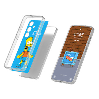 Simpsons Powerpuff bé gái Harry Potter hogwarts lật phù hợp với thẻ cho galaxy s24 s24 + plus utlra kakao joguman ryan apeach chunsik dễ thương flipsuit star wars starwars