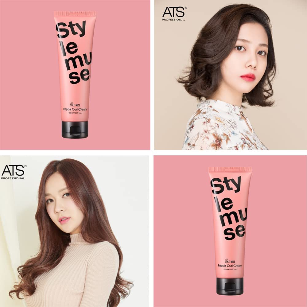 Kem tạo kiểu cho tóc xoăn ATS Stylemuse Repair Curl Cream