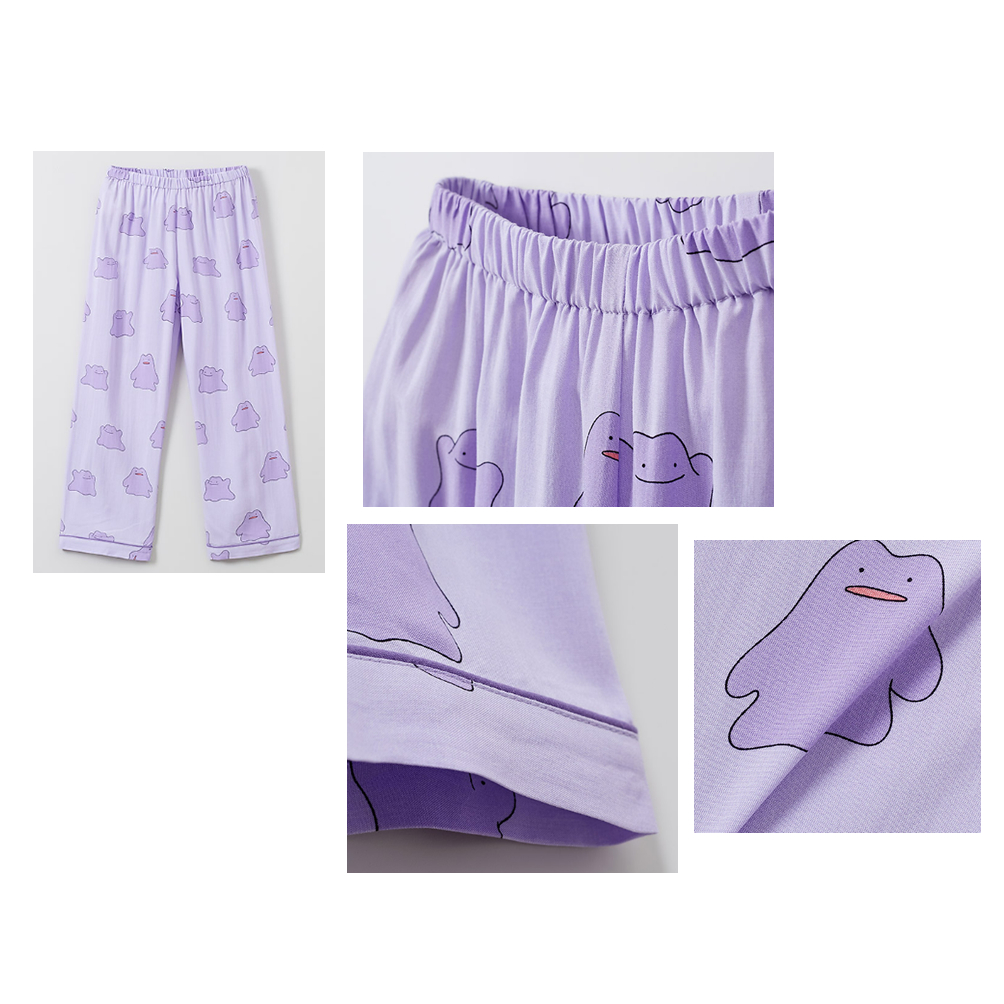 SPAO Bộ Đồ Ngủ Tay Dài In Hình Pokemon Đáng Yêu Cho Bé 120 / 130 / 140