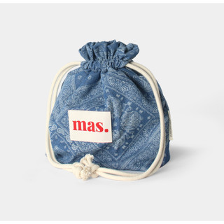 Masmarulez - Túi Dây Đeo Bằng Vải cotton (18 Loại) / Hoa / Trái Tim / Sọc