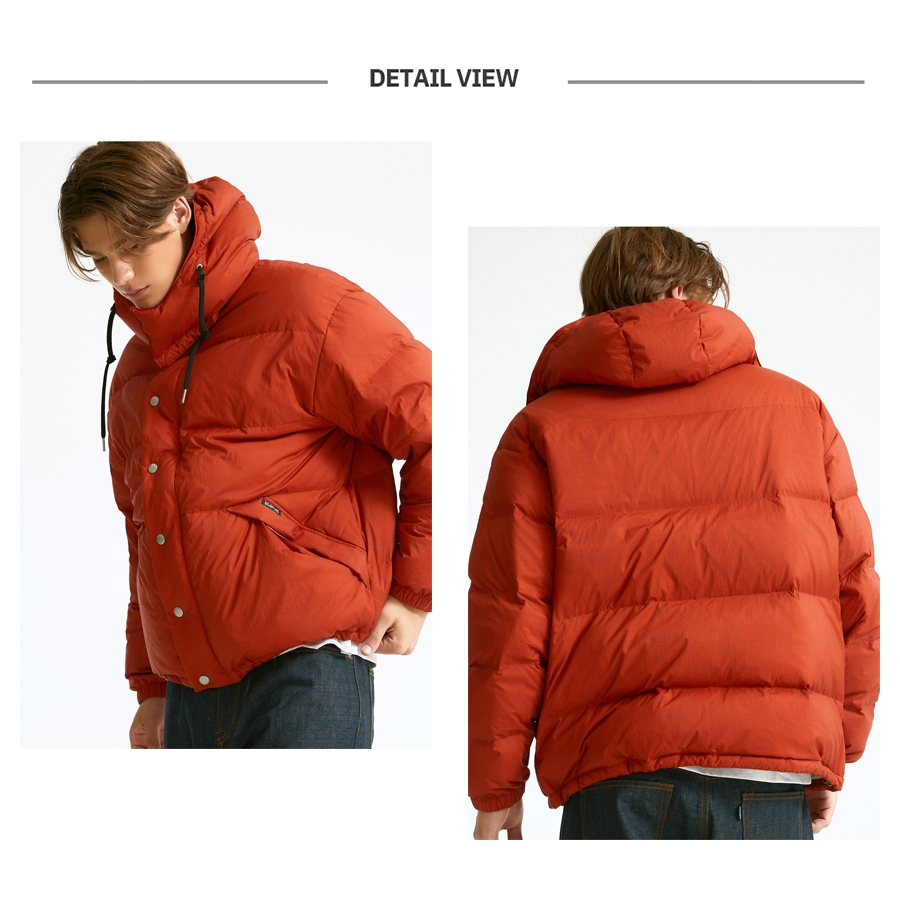 Ảnh Áo Khoác Uni Detachable Hood Down Short Puffer Jacket Unisex Style | WHJDD4V13U/WHJDE1194U 3