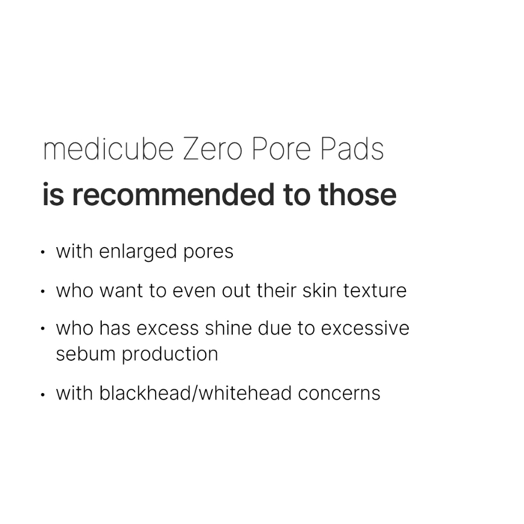 Toner làm sạch lỗ chân lông MEDICUBE ZERO PORE PAD 2.0 155g 70 tờ