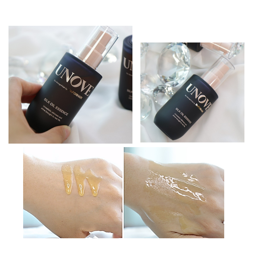 [UNOVE] Tinh chất dầu lụa 70ml Hoa dịu dàng, Cánh hoa ấm áp