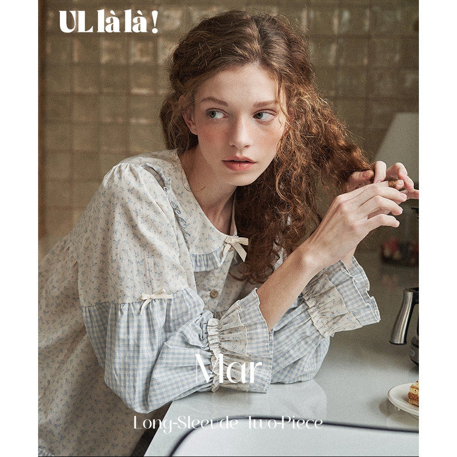[MALL CHÍNH HÃNG] (25112WTLLN) ULLALA PYJAMAS Mar Set bộ đồ ngủ mặc nhà ...