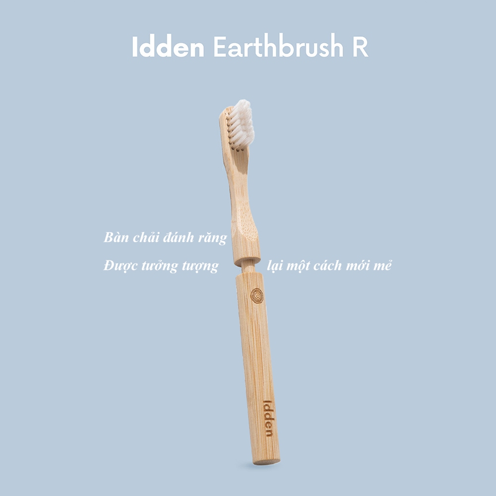 Bàn chải đánh răng IDDEN Earthbrush R