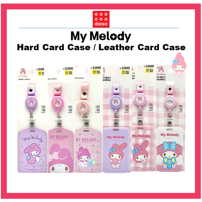 DAISO [Daisyo] Hộp Đựng Thẻ Cứng Giai Điệu Của Tôi 1043180 Bao Da Đựng Thẻ Tiện Lợi Ốp 1035675