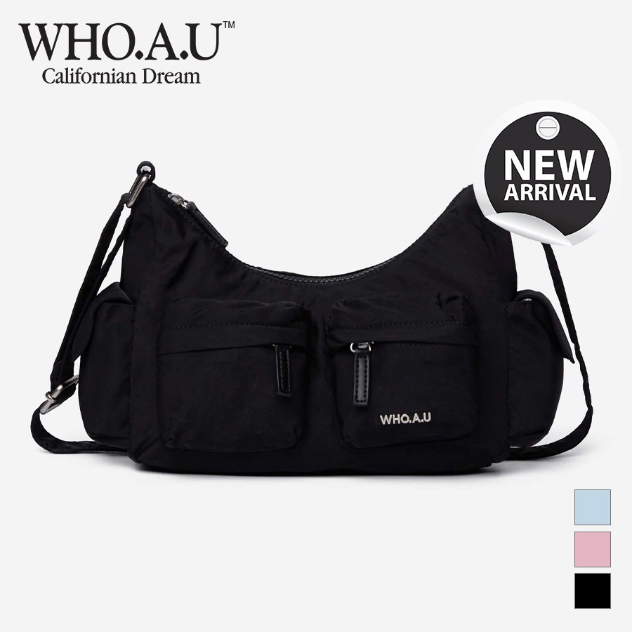 Túi Pocket WHO.A.U WHBGD4981A Nylon Pocket Hobo Bag 100% Polyester