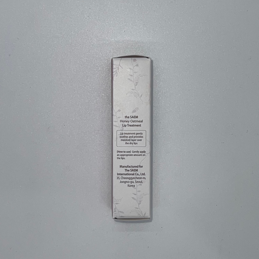 [the SAEM] Kem dưỡng môi yến mạch mật ong 10ml