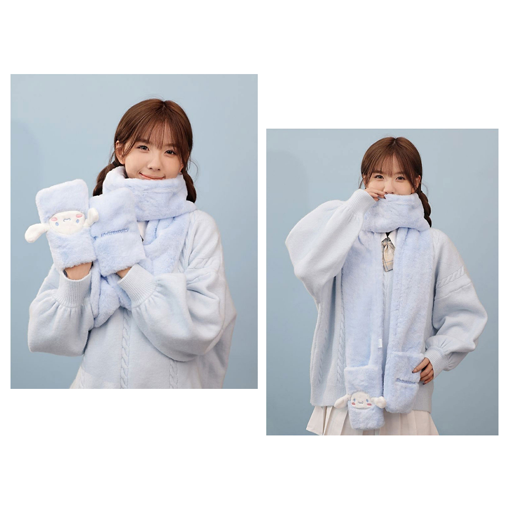 [sanrio] Khăn Quàng Cổ Túi cinnamoroll