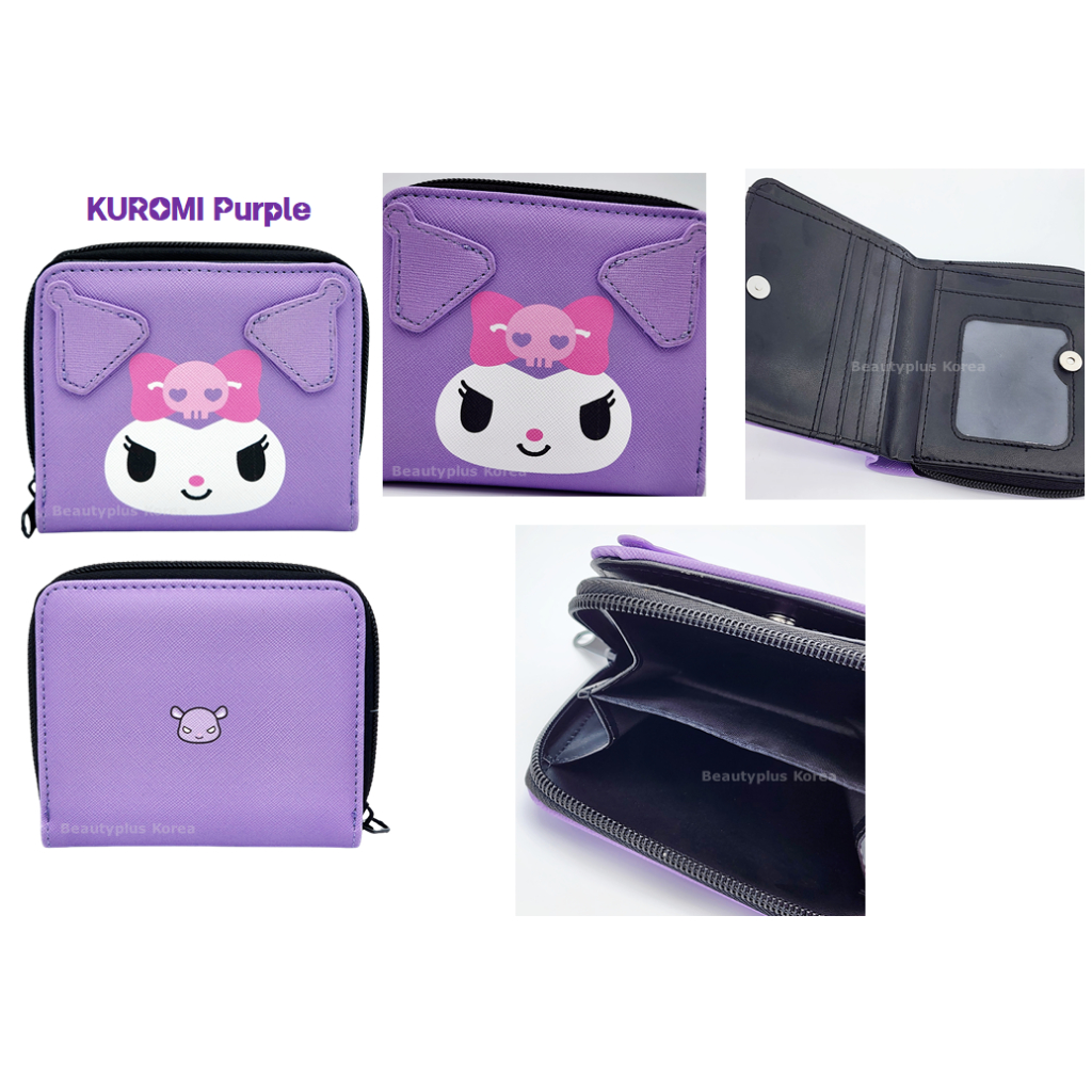 [Sanrio] Ví Mặt Cinnamoroll / Kuromi / My Melody / Pochacco