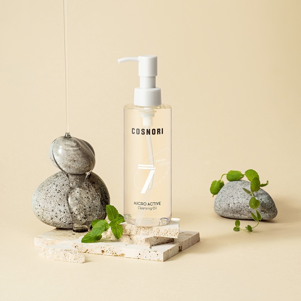 Dầu Tẩy Trang Cosnori Micro Active Cleansing Oil Vegan Giúp Làm Sạch Sâu cho da nhạy cảm và mọi loại da 200ml