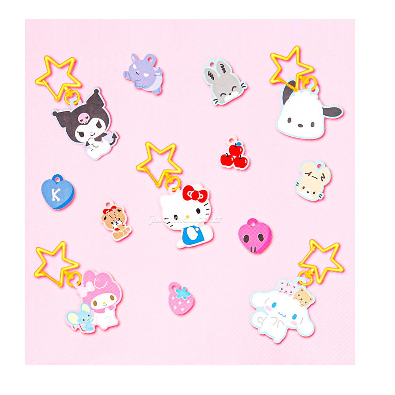 [SANRIO] Secret Chambitz & Móc Khóa 1P Ngẫu Nhiên Jibbitz Crocs Phụ Kiện PVC Croc Charms Jibz Phụ Kiện Giày Croc Pin