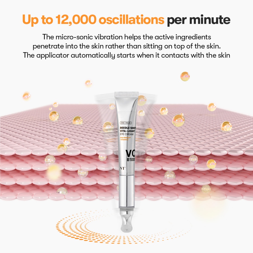 [VT] REEDLE SHOT VITA-LIGHT Eye Cream 15ml vitamin B3 BrighteningDark Spot Eye Cream < Official Flagship>