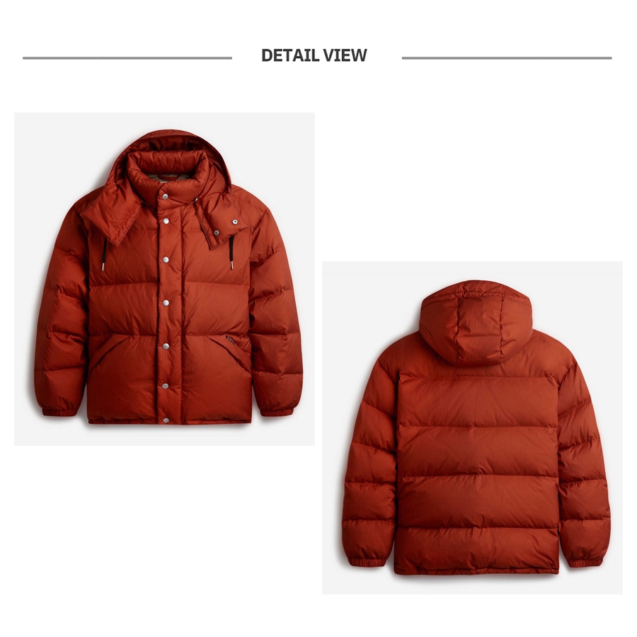 Ảnh Áo Khoác Uni Detachable Hood Down Short Puffer Jacket Unisex Style | WHJDD4V13U/WHJDE1194U 4