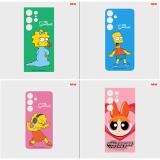 Simpsons Powerpuff bé gái Harry Potter hogwarts lật phù hợp với thẻ cho galaxy s24 s24 + plus utlra kakao joguman ryan apeach chunsik dễ thương flipsuit star wars starwars