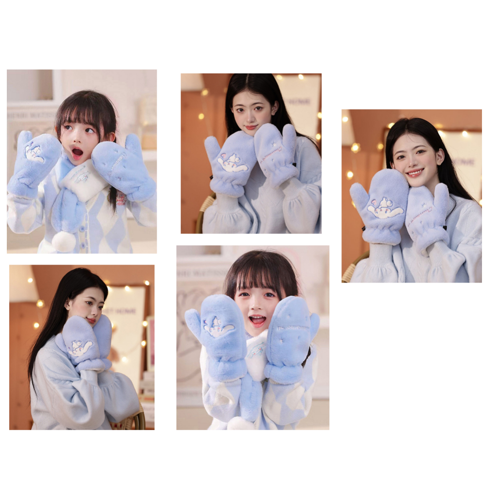 [sanrio] Găng Tay cinnamoroll Dành Cho Người Lớn / Trẻ Em cutie