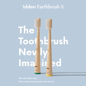 Bàn chải đánh răng IDDEN Earthbrush S