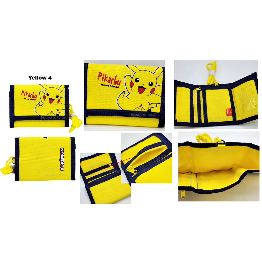 Ví Khóa Dán Hình Pikachu Đáng Yêu