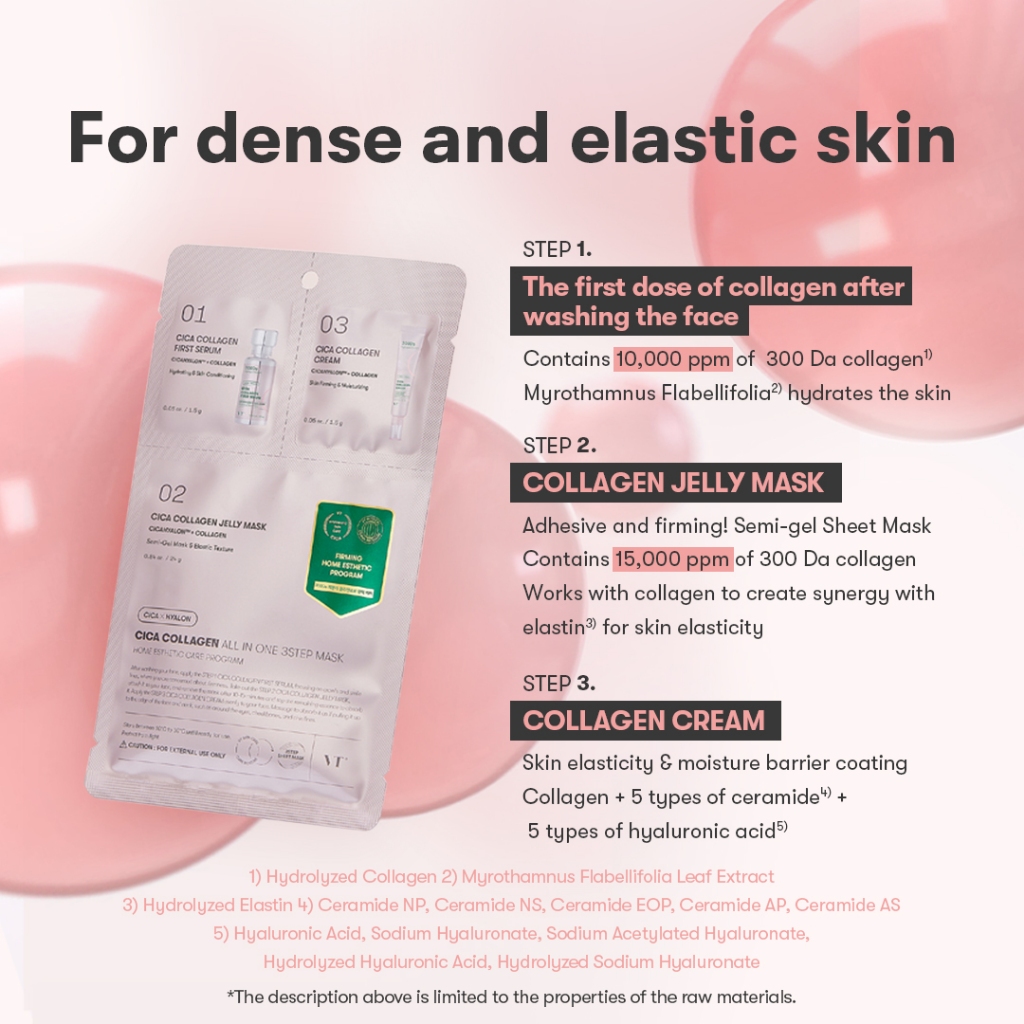 [Vt] BỘ MẶT NẠ TẤT CẢ TRONG MỘT CICA (Mặt nạ REEDLE & VITA-LIGHT & RETI-A & COLLAGEN) < Official Flagship>