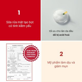 Sữa Rửa Mặt Cho Da Dầu Mụn Alcalescent Làm Sạch Sâu Lỗ Chân Lông Kiềm Dầu 135ml ENCA
