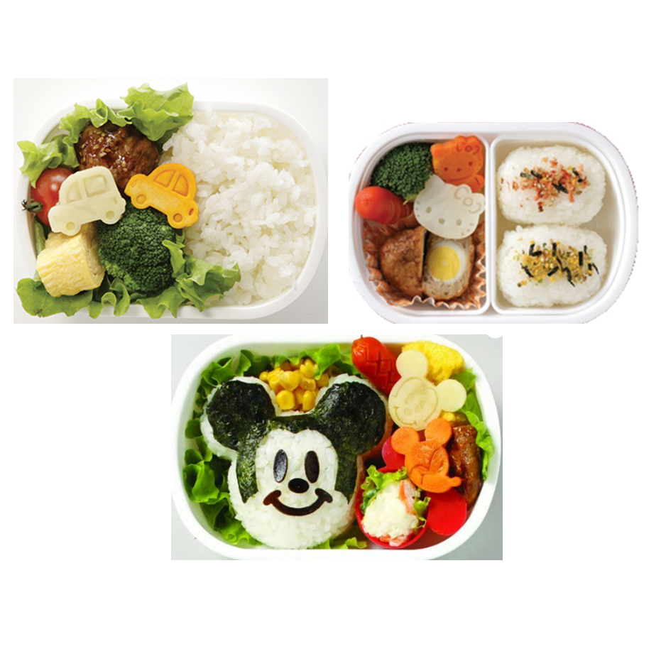 [Skater] Máy cắt rau nhân vật Mickey, Kitty, Pooh, Tomica LKVN1