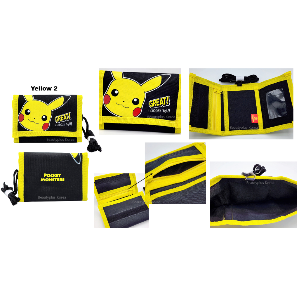 Ví Khóa Dán Hình Pikachu Đáng Yêu