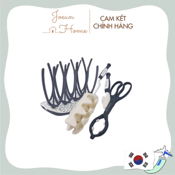 [Sản phẩm chính hãng] Bộ dụng cụ làm sạch bình sữa mẹ K-Baby + Giá phơi bình sữa mẹ K + Bàn chải bình sữa hải quân + Bàn chải núm vú + Kẹp bình sữa cho bé Hàng hóa nội địa Hàn Quốc