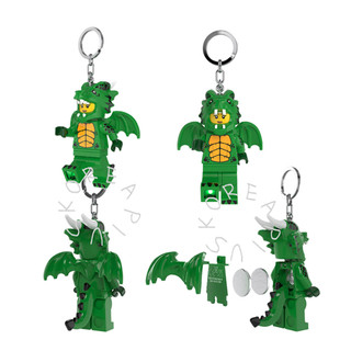 [Lego] Đèn pin Bagcharm móc khóa Minifigures (Rồng (nam), Rồng (nữ), Heo con, Ong)