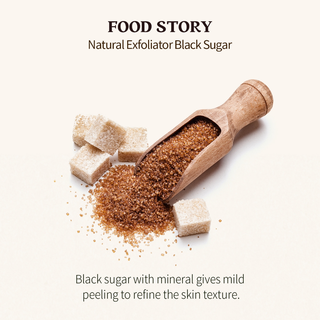 Ảnh Sữa rữa mặt đường đen tạo bọt làm sạch nhẹ nhàng Black Sugar Perfect Scrub Foam 180ml 2