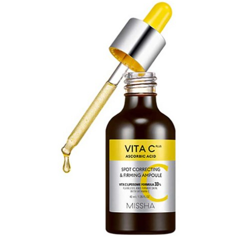 Missha Vita C Plus Axit Ascorbic C Spot correcting & Firming Ampoule 40ml