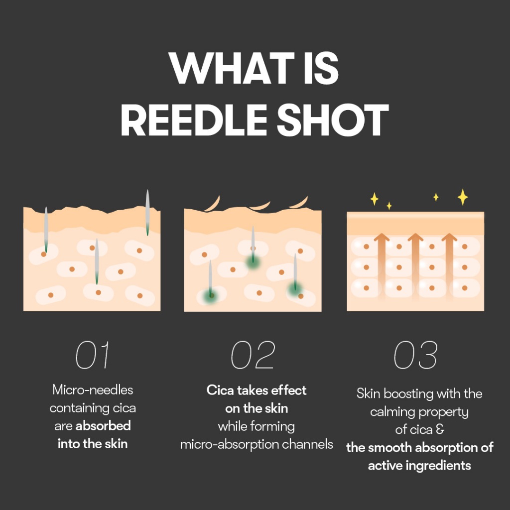 [VT] Reedle Shot All in One 3STEP Mask Microneedling, Chăm sóc tế bào chết, Chăm sóc đàn hồi da < Official Flagship >