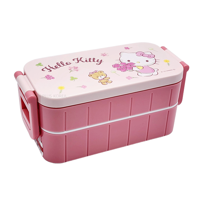 Hộp Đựng Cơm Trưa 600ml Kèm Đũa Hình hello kitty / kuromi / Bộ Sưu Tập kuromi yzw3ag