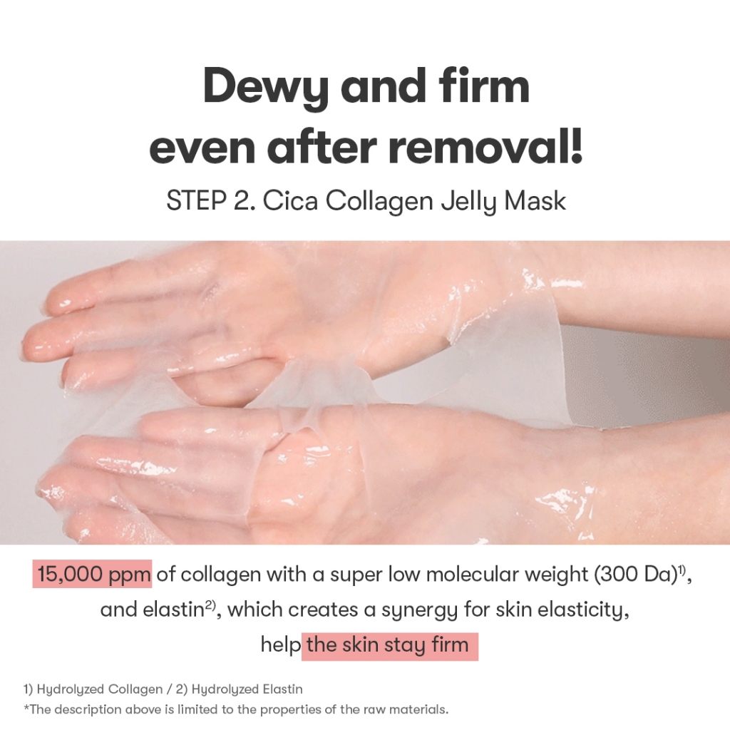 [Vt] CICA COLLAGEN ALL IN ONE 3STEP MASK Làm săn chắc da, chăm sóc nâng da< Official Flagship >