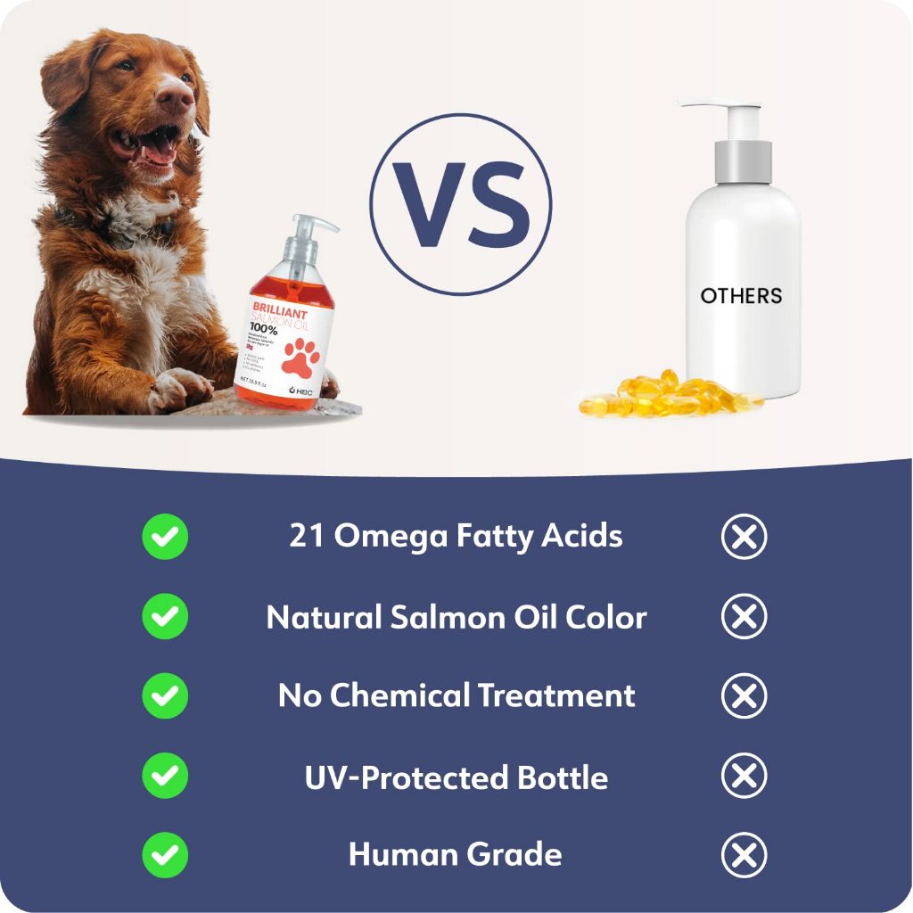Dầu Cá Hồi Sinh Hofseth Biocre Brilliant Cho Chó & Mèo 300ml (Omega 3, EPA Fatty Acid, Hỗ Trợ Khớp, Da Và Lông, Hệ Miễn Dịch)