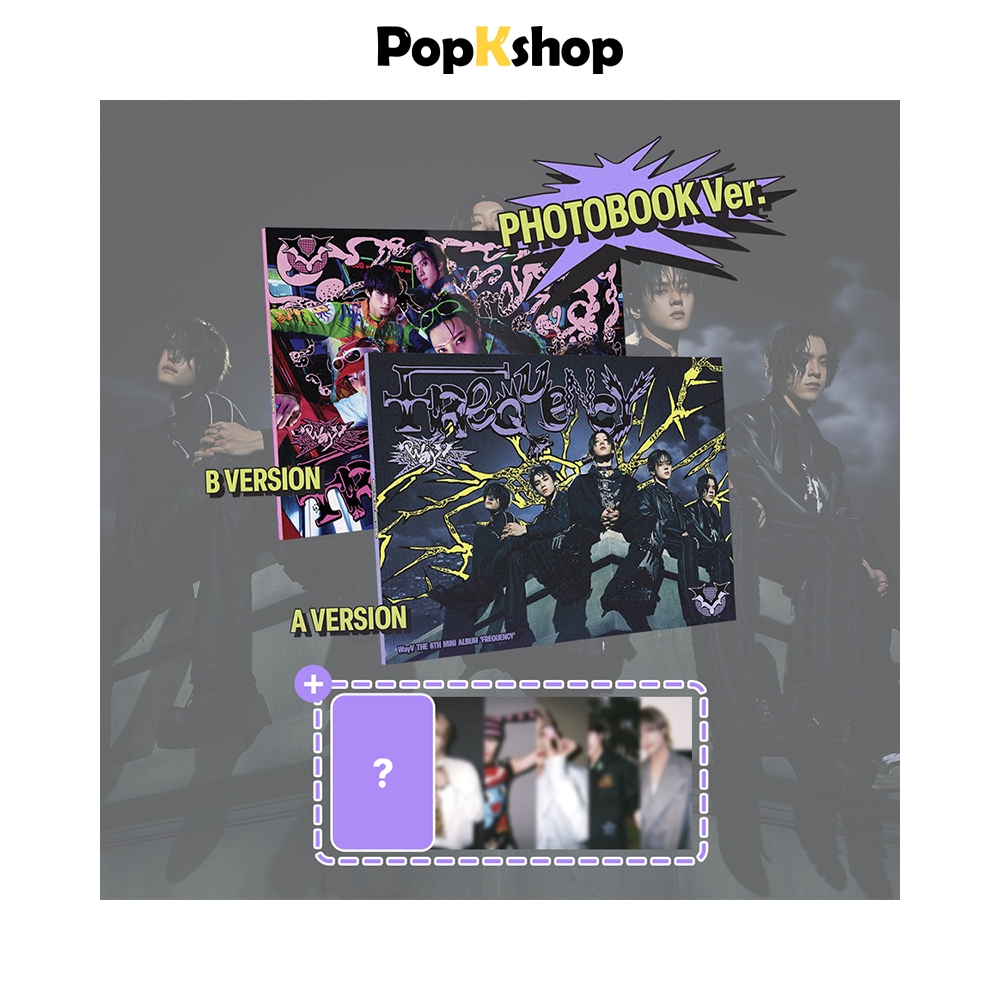 [Quà TẶNG] WayV 6th Mini Album [ FREQUENCY ] Photobook ver