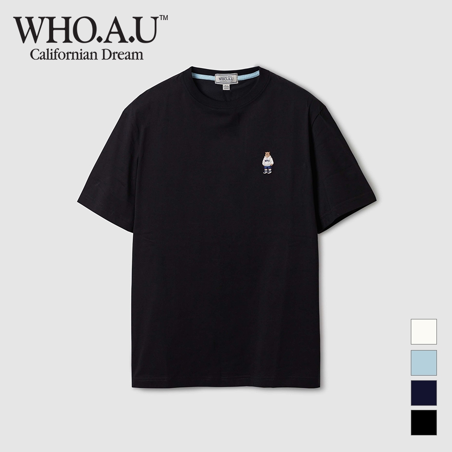 Ảnh Áo Thun Steve Short Sleeve T-shirt Loose Fit Unisex Style | WHRAE2313U / WHRAE3713U 2