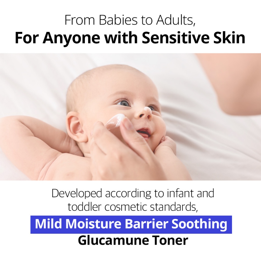 [Vt] Glucamune Toner 200ml Dưỡng ẩm an toàn, chăm sóc dịu nhẹ [Flagship chính thức]
