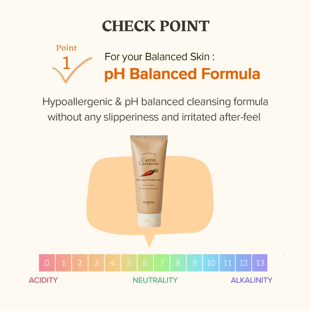 Ảnh Sữa rửa mặt cà rốt tạo bọt cân bằng và dưỡng ẩm Carrot Carotene Balancing Cleansing Foam 150ml 1