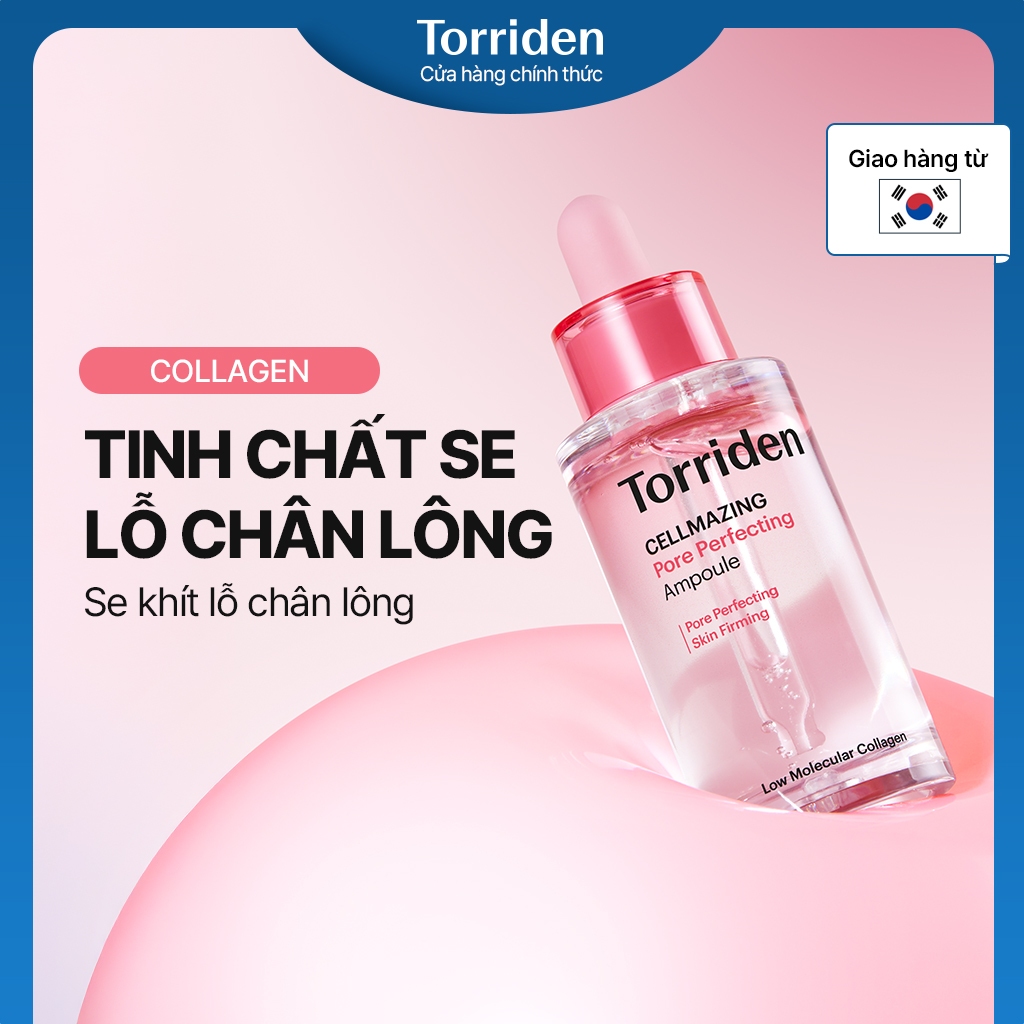 [Torriden Chính hãng] [MINI] Tinh chất chăm sóc lỗ chân lông hoàn hảo CELLMAZING, 10ml, Ampoule